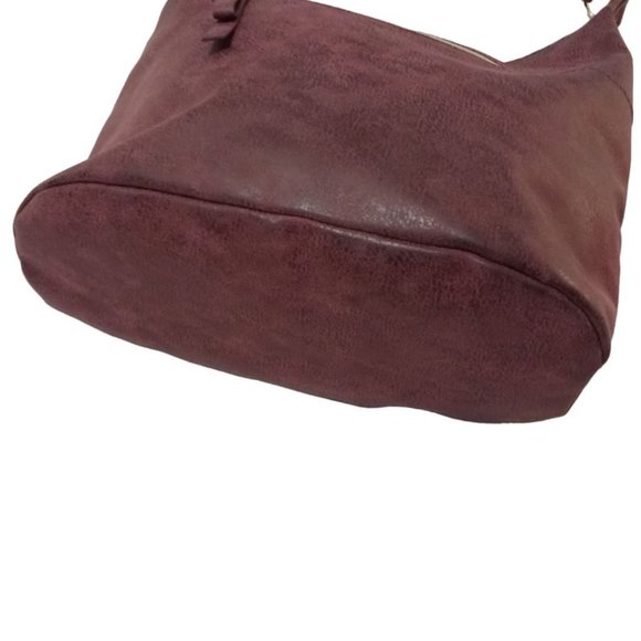 Faux Suede Hobo Purse - Picture 5 of 10
